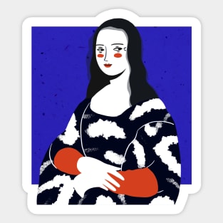 Pop Mona Lisa Sticker